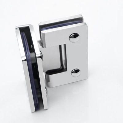 Stainless Steel Hinge Clamp Glass to Glass Bisagra Ducha para Vidrio for 8-12mm Glass