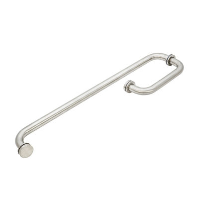 Otel Gümüş Duş Kılıfı Cam Oda Cam Kapı Arka Arka Havlu Bar Çekme El