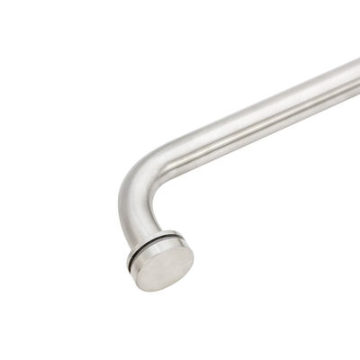 Otel Gümüş Duş Kılıfı Cam Oda Cam Kapı Arka Arka Havlu Bar Çekme El