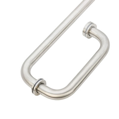 Otel Gümüş Duş Kılıfı Cam Oda Cam Kapı Arka Arka Havlu Bar Çekme El