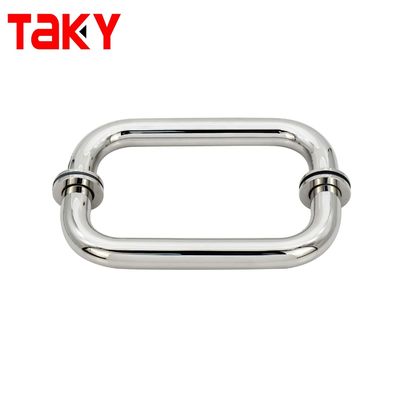 O Type Stainless Steel Glass Door Handle Glass Pull Handle for Shower Cabin