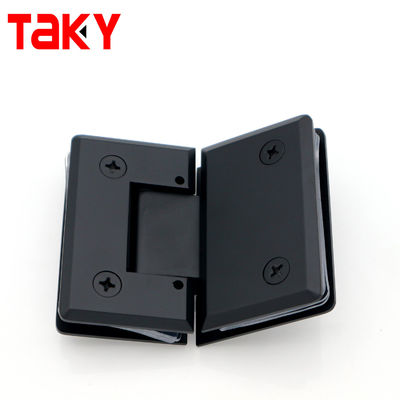 Cam Kapı donanımı 135 derece ayarlanabilir camdan camya kesilmiş kenar duş kapısı sargı