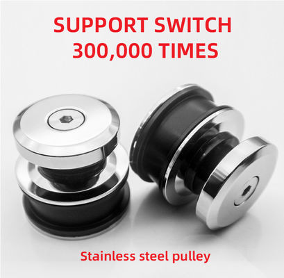 Korozyona Yüksek Dayanıklı Ahır Kapısı ve Donanım Kiti, 8-12 Kalınlığında Güvenli Cam ile