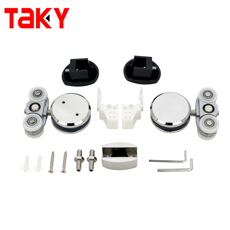 Ağır Hizmet Tipi Cam Sürgülü Kapı Tekerleği 50kg+ Yük Kapasitesi