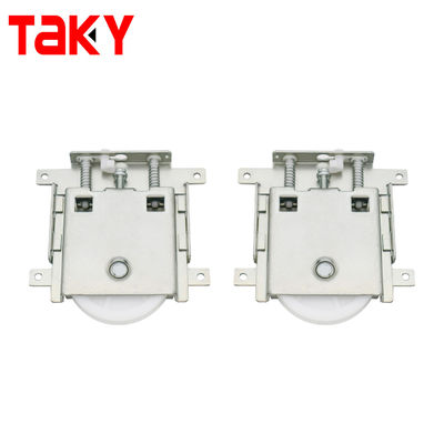 İyi fiyat Dolap Sürgülü Kapılarınız İçin Sessiz ve Sağlam 1.5mm Tamponlu Makaralarla Gardırobunuzu Yenileyin çevrimiçi