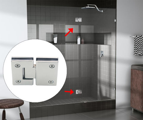 İyi fiyat Banyo Tadilatında 180 Derece Açılabilen Normal Tarz Camdan Cama Duş Menteşesi çevrimiçi