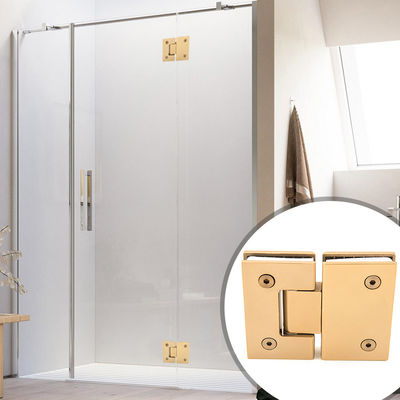 İyi fiyat Modern Tasarım Gül Altın Duş Hinge Bifold Cam Duş Kapısı Cerniere Box Doccia için çevrimiçi