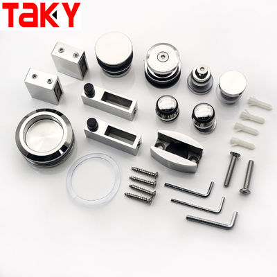 İyi fiyat Yüklü cam kapı donanım kitleri Duş ahır kapısı Puerta de Ducha çevrimiçi