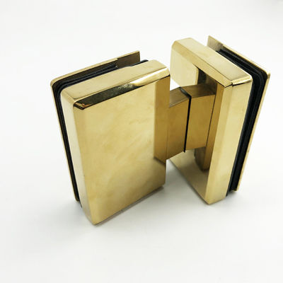 İyi fiyat Akrilik Tepsi 180 derece Altın Duş Hinge Çift Yan Cam Cam Fayda çevrimiçi