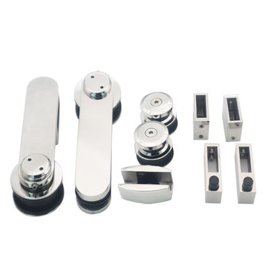 İyi fiyat Paslanmaz çelik Çift Kapı Yan Kabin Aksesuarları Kare Istikrarlı Bar Duş Kaydırıcı çevrimiçi