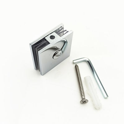 Kanada Pirinç Krom Kaplama Duvar-Cam Duş Kelepçesi, Kapı Genişliği 600-800mm İçin, Sıcak Ürün