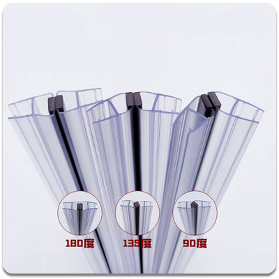 İyi fiyat Şeffaf Cam Kapı Tasarımı Su Geçirmez Cam Duş Kapısı Sızdırmazlık Şeridi 6-12MM İçin çevrimiçi