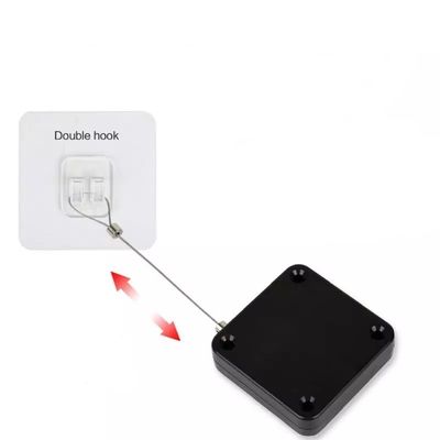 İyi fiyat 800G 1000G Siyah Beyaz ABS Çok Fonksiyonlu Delmeden Kapanan Kapı Yayı, 44*44*1.6cm Boyutunda çevrimiçi