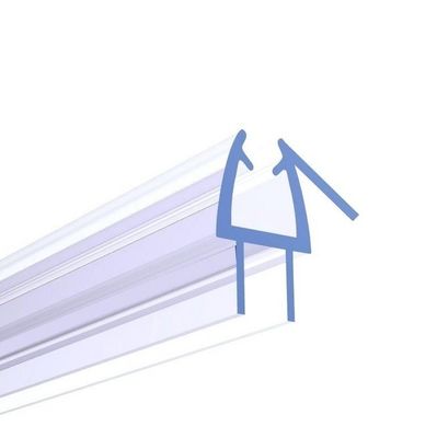 İyi fiyat Duşakabin için Modern Tasarım 8-12mm Şeffaf PVC Su Sızdırmazlık Şeridi Uzun Ömürlü çevrimiçi