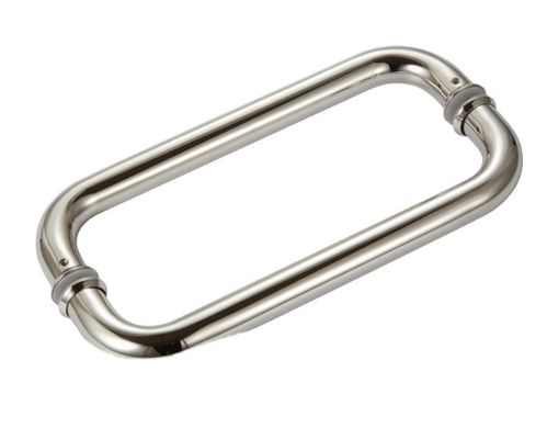 İyi fiyat O Tipi paslanmaz çelik cam kapı kolu hem konut hem de ticari için uygundur çevrimiçi