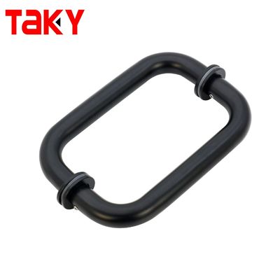 İyi fiyat 1.0mm Kalınlık 6 inç Duş Kapısı ve Uzun Otel Banyo Cam Kapı Kolu çevrimiçi