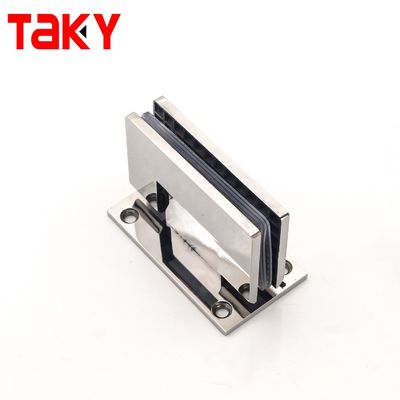 İyi fiyat Otel Cam Kalınlığı 8-12MM Duvara Monte Duş Menteşesi, 90 Derece Ayarlı çevrimiçi