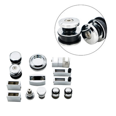 İyi fiyat Modern Tasarım Paslanmaz Çelik Kaydırma Kapı Sistemi 10-12 mm Kalınlığında Güvenli Cam için Donanım çevrimiçi