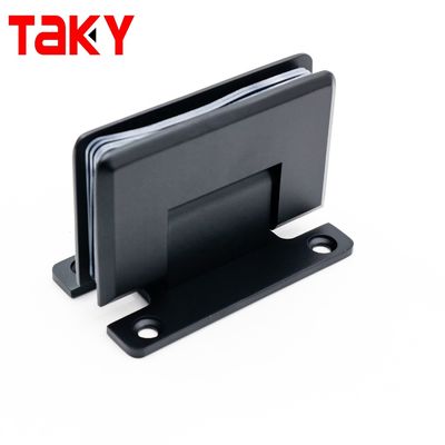 İyi fiyat Modern H PLATE Banyo 90 derece Duvara monte edilmiş çerçevesiz cam duş ekranı Kapı Pivot Hinge çevrimiçi