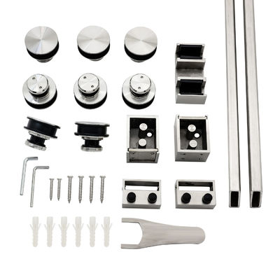 İyi fiyat Yüksek korozyona dayanıklı 304 Paslanmaz Çelik Çerçevesiz Duş Kaydırma Kapısı Donanımı çevrimiçi