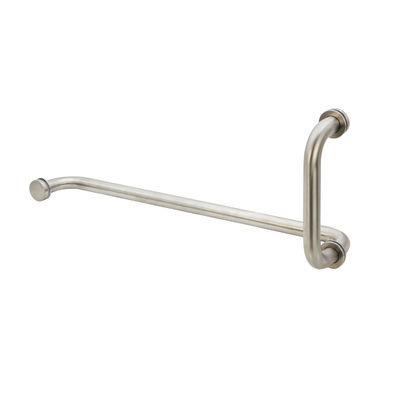 18*8 inç paslanmaz çelik 304 çekme kolu Modern banyo için cam kaydırma kapı duş kolu