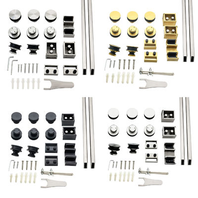 İyi fiyat Modern Tasarımlı Çift Borulu Bar Çerçevesiz Ss304 8-12mm Duş Sürgülü Kapı Aksesuarları çevrimiçi