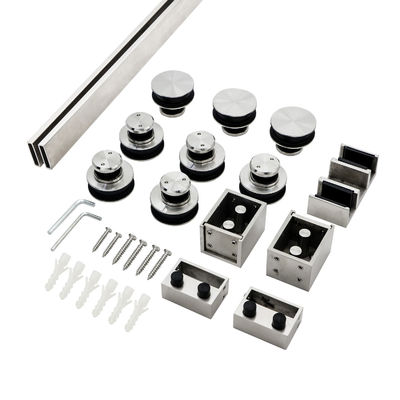 İyi fiyat SSS/PSS Modern Kaydırmalı Duş Kapısı Ev Banyo Aksesuarları için Kare Çift TRACK çevrimiçi