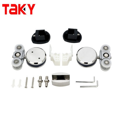 İyi fiyat Modern Duşakabin Sistemi Tasarımı Tarzı Aksesuarları İçin Cam Çerçevesiz Kapı Donanımları çevrimiçi