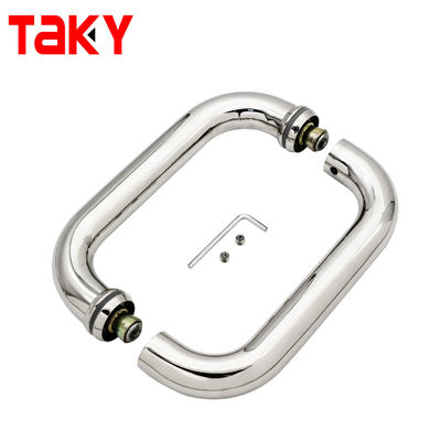 İyi fiyat Dış Mekan Uygulamaları için Dayanıklı Alüminyum Çift Taraflı Cam Kapı Kolları çevrimiçi