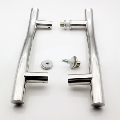 İyi fiyat SS304 Modern Tasarımlı Paslanmaz Çelik Tek Cam Kapı İç Kapı Kolu çevrimiçi