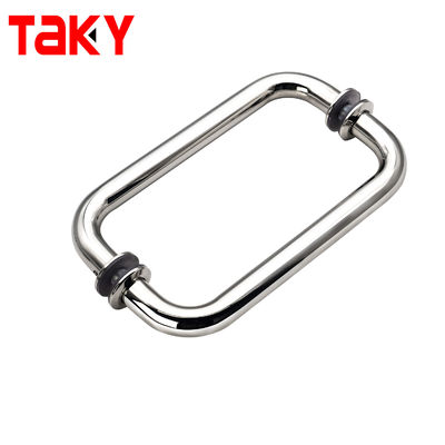 İyi fiyat Özelleştirilebilir Düz Cam Kapı Çift Taraflı Cam Kapı Çekici Yakalar çevrimiçi