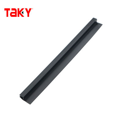 İyi fiyat Siyah PVC Duş Cam Kapı Su Geçirmez 6-12 mm Duş Sızdırmazlık Su Geçirmez Şeritler çevrimiçi