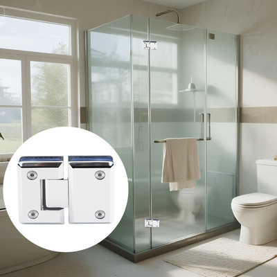 180 derece paslanmaz çelik duş kapısı sargı 8-12mm cam için