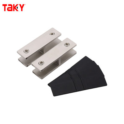 İyi fiyat Paslanmaz Çelik 180 Derece Çerçevesiz Cam Küpeşte Kelepçesi çevrimiçi