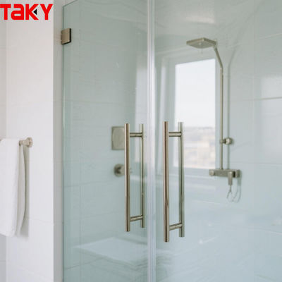 İyi fiyat SSS Stainless Steel Bathroom Long Double Sided Glass Door Pull Handle çevrimiçi