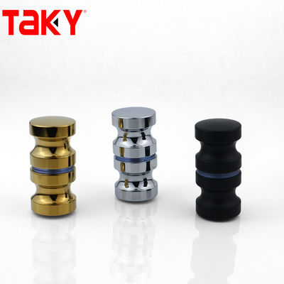 Stainless Steel Glass Door Handle Round Handle Knob for Tempered Bathroom Shower Glass Door