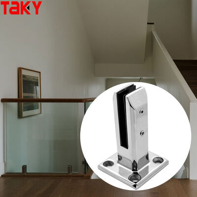 Paslanmaz çelik 316 8-12 mm cam kalınlığı için çerçevesiz cam korkuluk kilidi